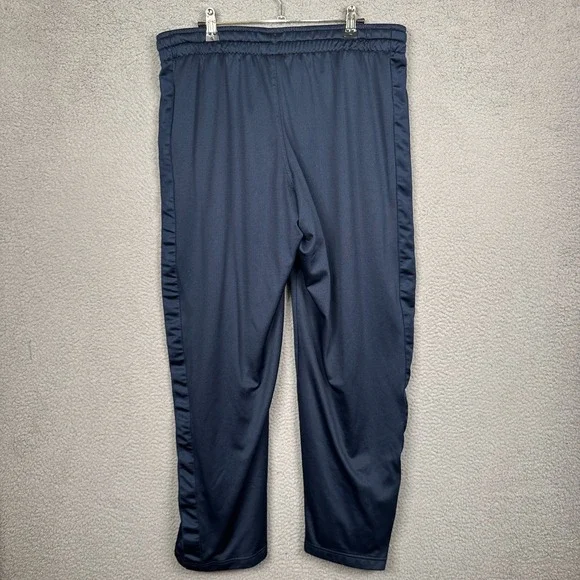 VTG Nike Track Pants Mens L Blue Pull On Lounge Athletic Y2K Basketball Gym - Picture 2 of 15